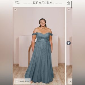 Brand New with Tags. Revelry Rosalie Convertible DressColor: Eucalyptus Size: 18